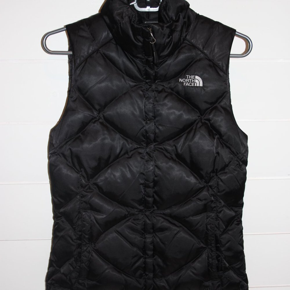 North Face 550 Black Women’s Vest Size XS Quilted Outdoor